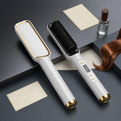 Electric Hair Straightener Brush